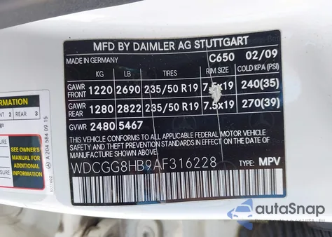 2010 Mercedes-Benz Glk 350 4Matic z USA, uszkodzony, nr VIN WDCGG8HB9AF316228